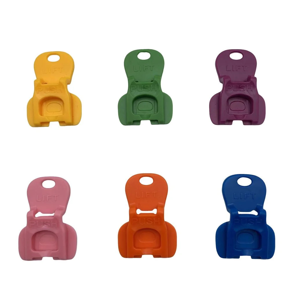 Vibrant Reusable Can Openers - Effortless Drink Protection for Camping and Everyday Use (1/6/12 Pack)