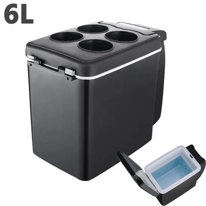6L Dual-Use Car Refrigerator: Keep Your Drinks Cold and Food Warm On-the-Go!