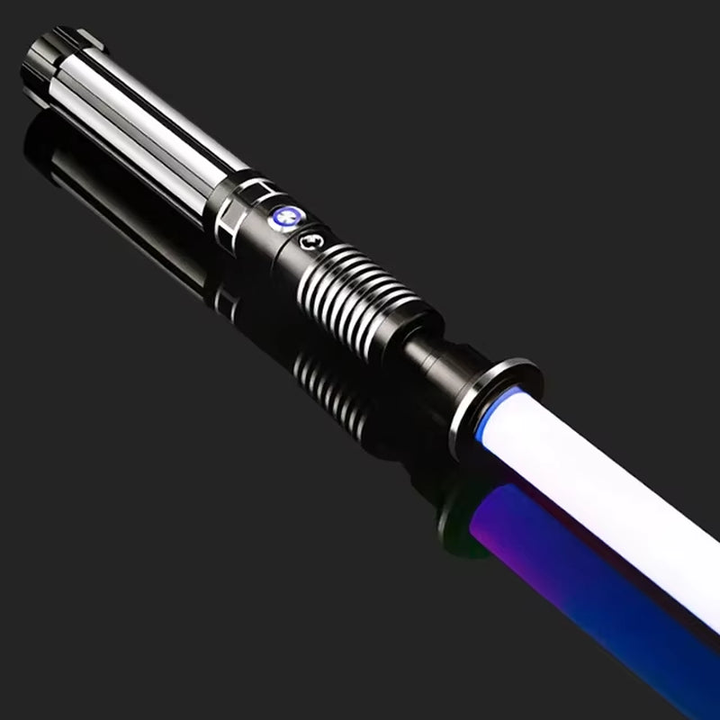 Experience the Ultimate Adventure with the RGB Lightsaber: 16 Colors, Metal Handle, and Immersive Sound Effects!