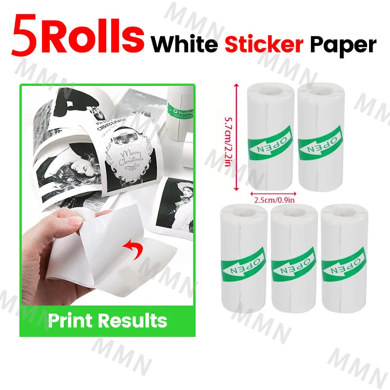 Introducing the MINI Print Portable Thermal Printer - Your Ultimate Pocket-Sized Wireless Printing Solution for Photos and Labels!