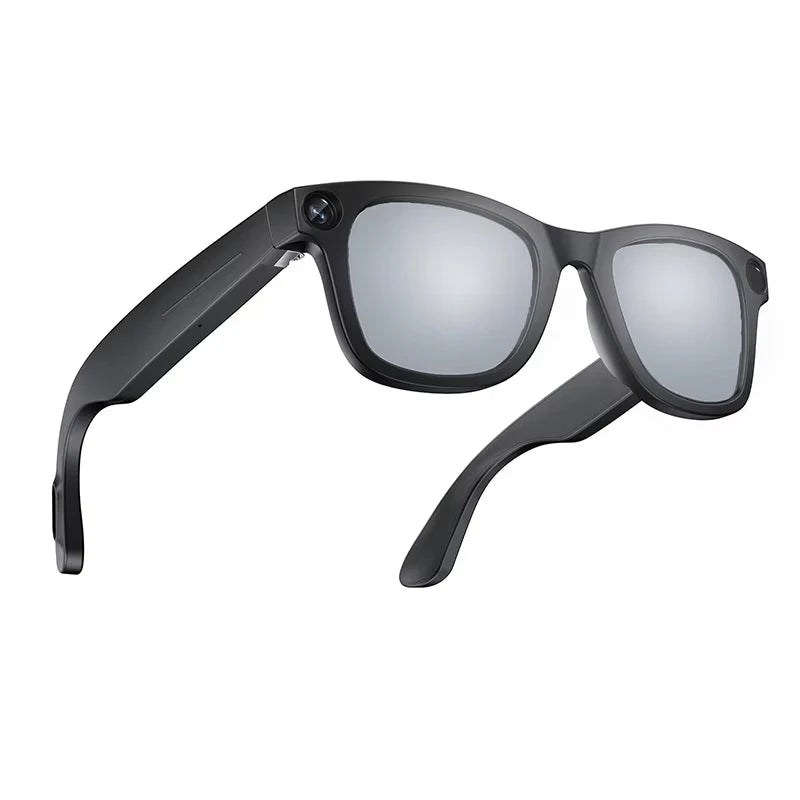 Revolutionary Smart AI Bluetooth Glasses with 800W Pixel Camera for HD Photos, Video, and Voice Calls - Waterproof and Feature-Rich!