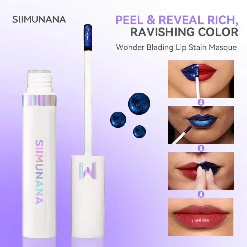 Get the Perfect Pout with Wonder Blading Lip Stain - Peel Off Proof Pink Tint for a Stunning Matte Finish