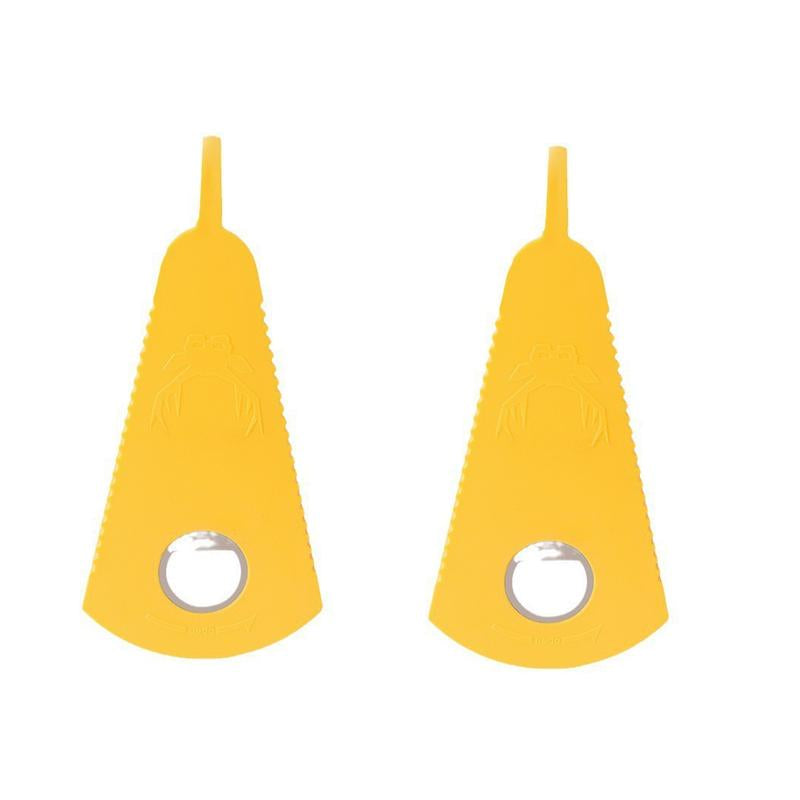 Effortless Jar and Bottle Opener Set - 2 Durable Grippers for Easy Access to Stubborn Lids