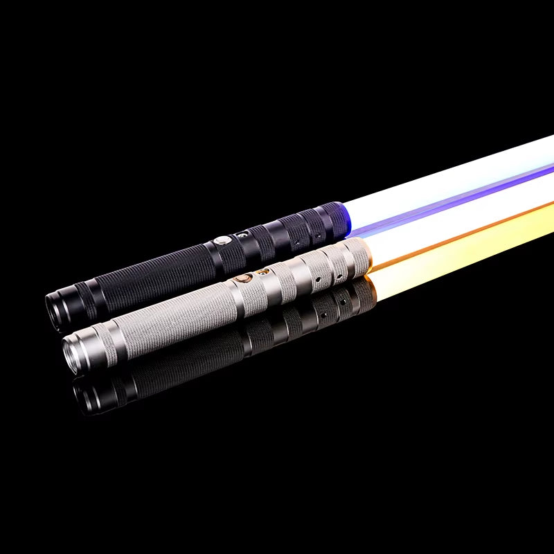 Experience the Ultimate Adventure with the RGB Lightsaber: 16 Colors, Metal Handle, and Immersive Sound Effects!