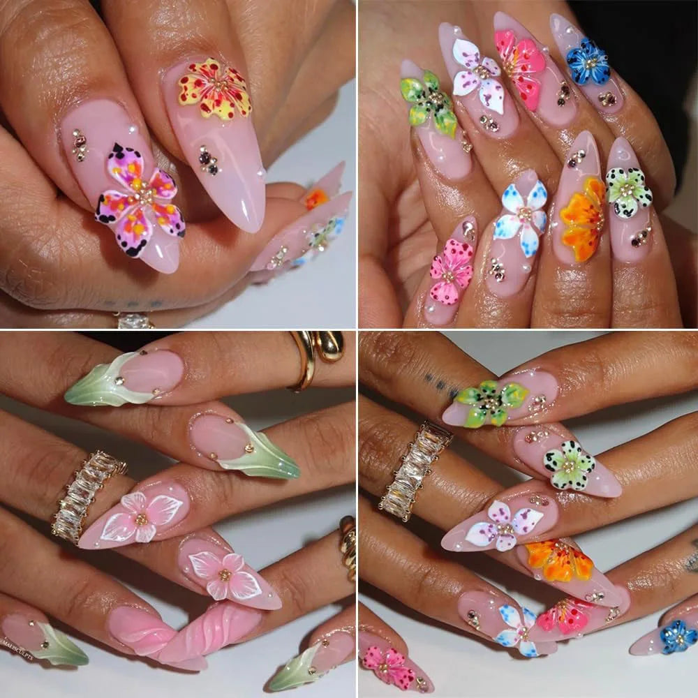 Elevate Your Nail Art with Our 3D Flowers Silicone Mold - Create Stunning Hawaii Hibiscus Designs with Ease!