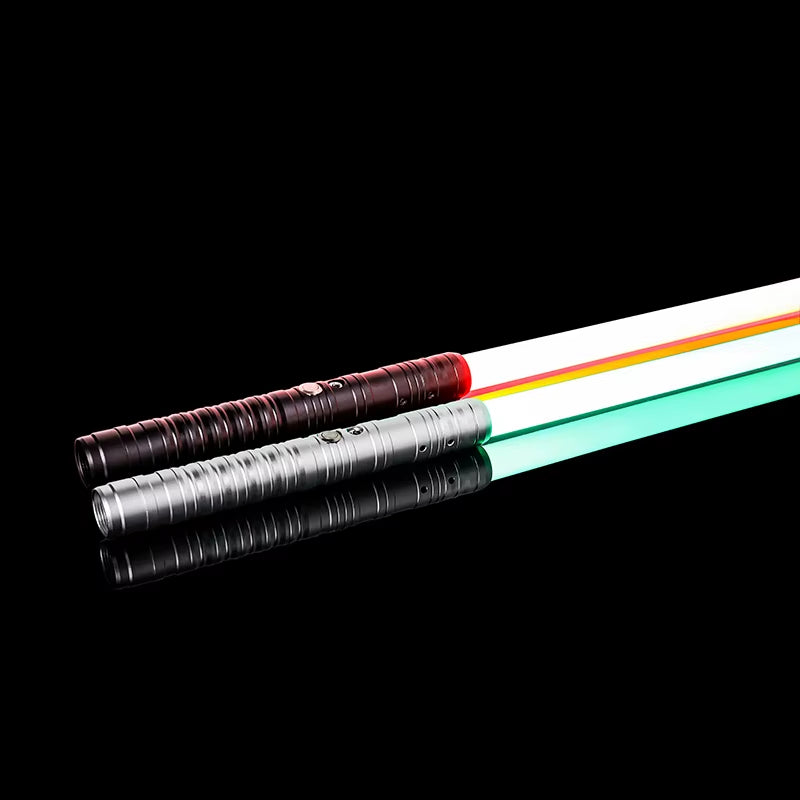 Experience the Ultimate Adventure with the RGB Lightsaber: 16 Colors, Metal Handle, and Immersive Sound Effects!