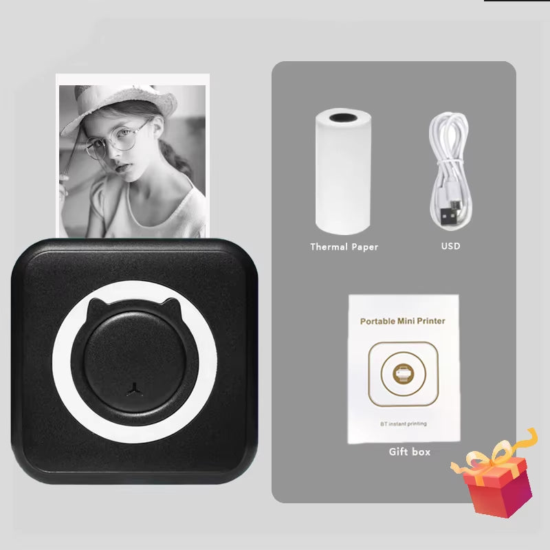 Introducing the MINI Print Portable Thermal Printer - Your Ultimate Pocket-Sized Wireless Printing Solution for Photos and Labels!