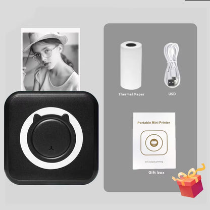 Introducing the MINI Print Portable Thermal Printer - Your Ultimate Pocket-Sized Wireless Printing Solution for Photos and Labels!