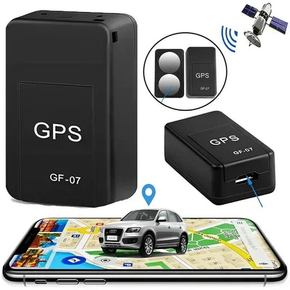 Magnetic Mini GPS Tracker - Real-Time Vehicle Locator & Pet Tracker GF07