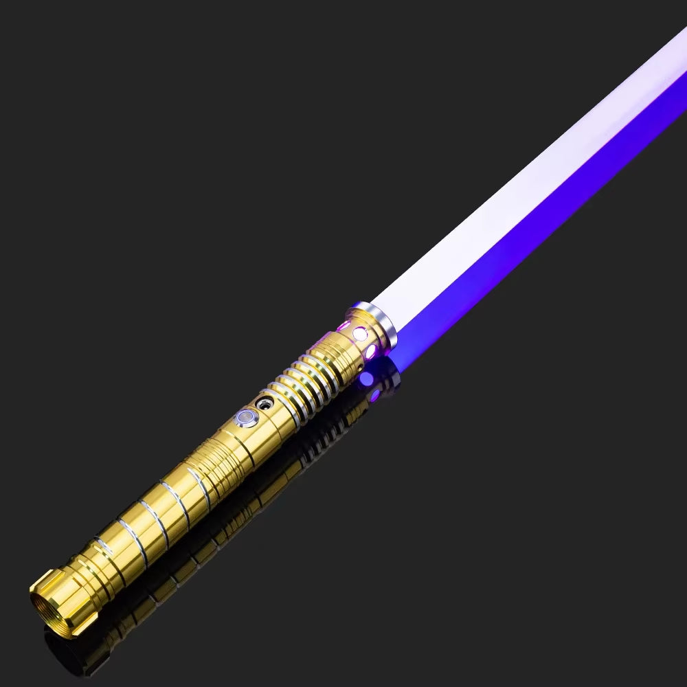 Experience the Ultimate Adventure with the RGB Lightsaber: 16 Colors, Metal Handle, and Immersive Sound Effects!