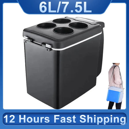 6L Dual-Use Car Refrigerator: Keep Your Drinks Cold and Food Warm On-the-Go!