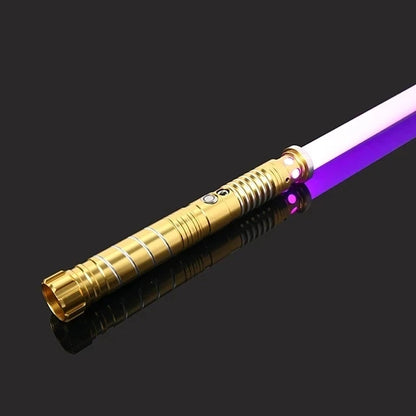 Experience the Ultimate Adventure with the RGB Lightsaber: 16 Colors, Metal Handle, and Immersive Sound Effects!