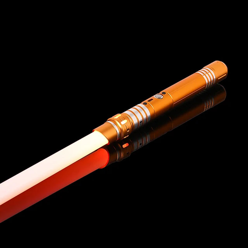 Experience the Ultimate Adventure with the RGB Lightsaber: 16 Colors, Metal Handle, and Immersive Sound Effects!