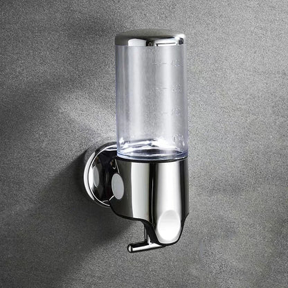 Upgrade Your Bathroom with Our Stylish Wall-Mounted 500ml Soap Dispenser - Perfect for Shampoo, Gel, and Hand Soap!