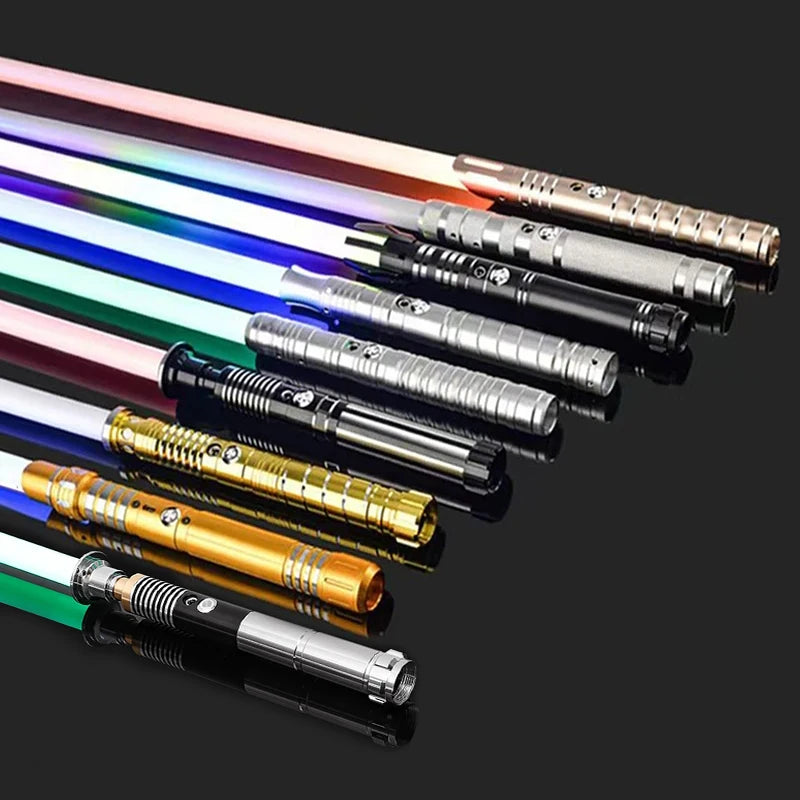 Experience the Ultimate Adventure with the RGB Lightsaber: 16 Colors, Metal Handle, and Immersive Sound Effects!