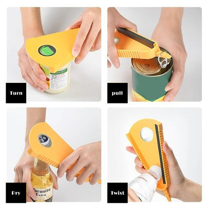 Effortless Jar and Bottle Opener Set - 2 Durable Grippers for Easy Access to Stubborn Lids